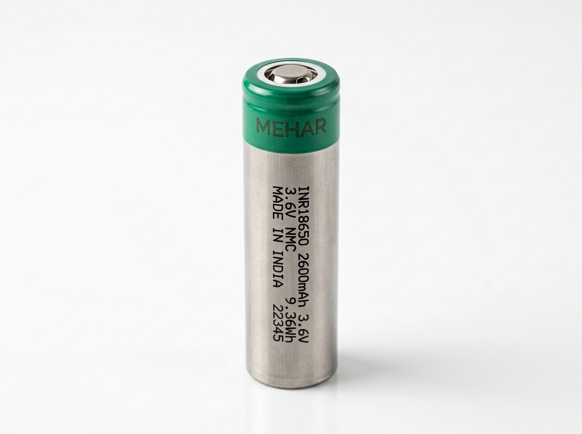 MEHAR 18650 3.7V 2600mAh NMC Cylindrical Cell Industrial Lithium Battery