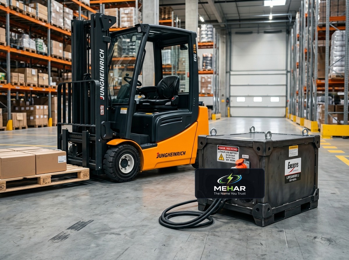MEHAR 48V / 80V 400Ah Forklift LiFePO4 System - MEHAR Official B2B Battery Platform