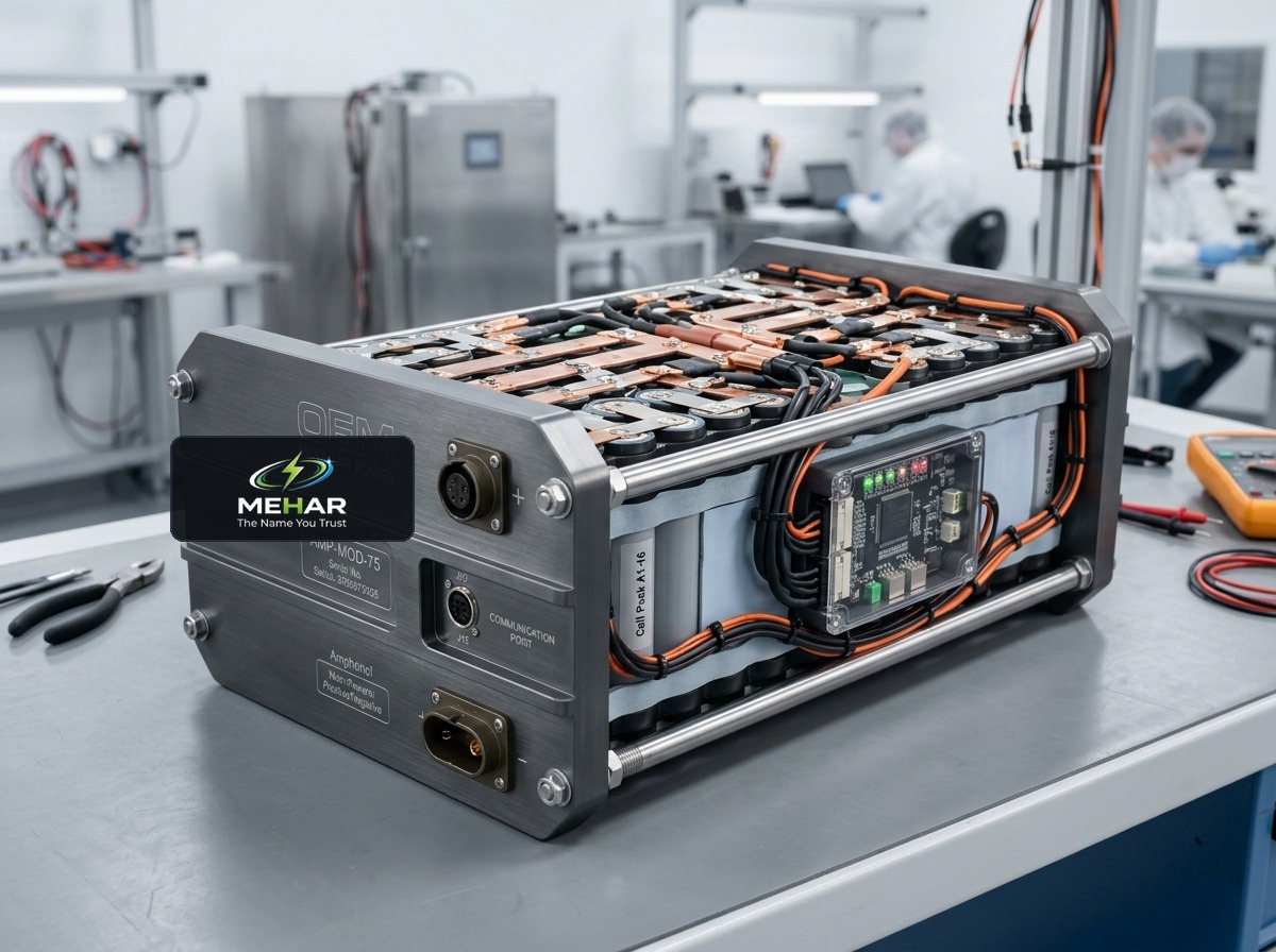 MEHAR Custom OEM Modular Pack Assembly - MEHAR Official B2B Battery Platform