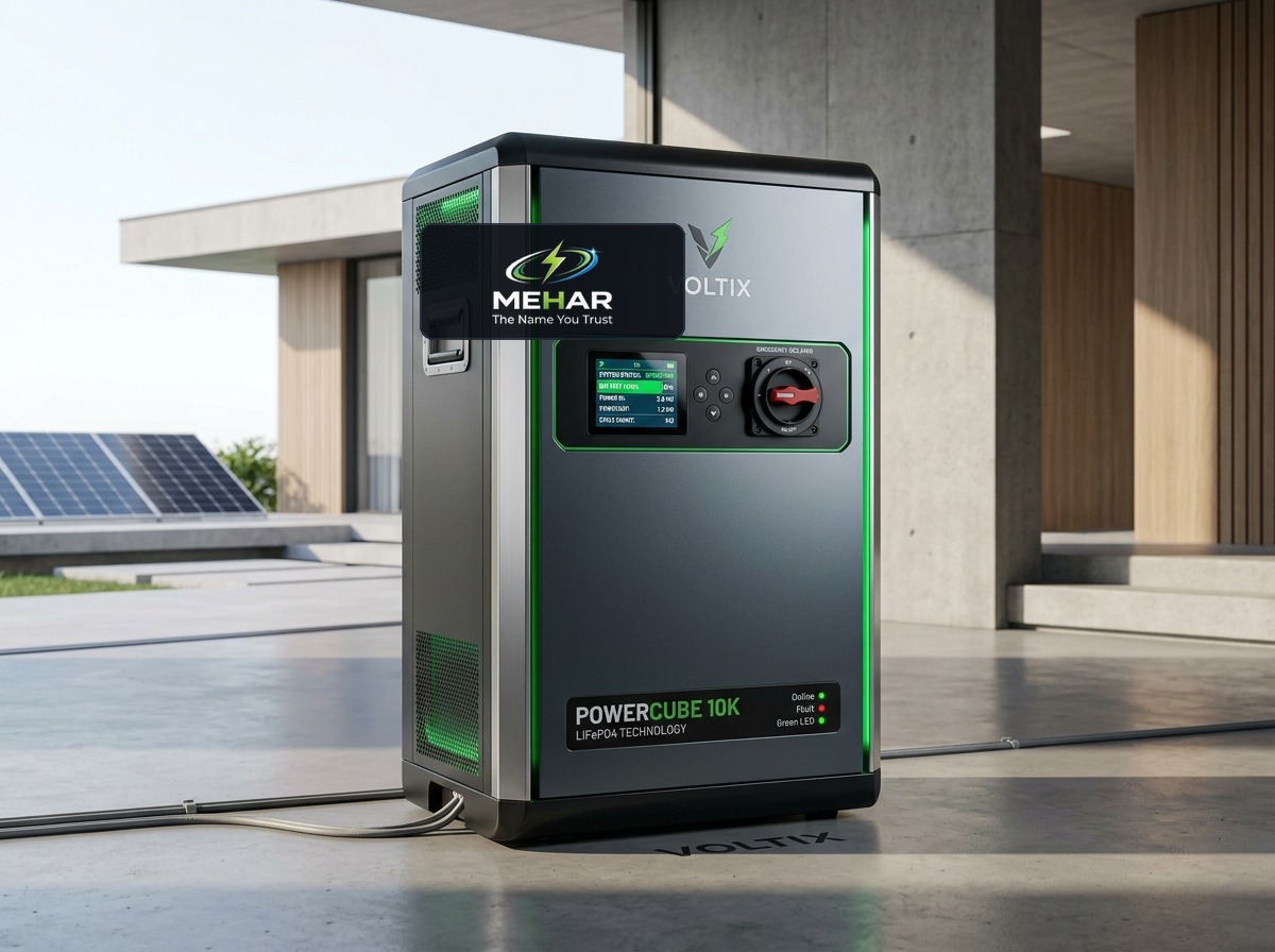 MEHAR 51.2V 200Ah Solar Storage Cabinet - MEHAR Official B2B Battery Platform
